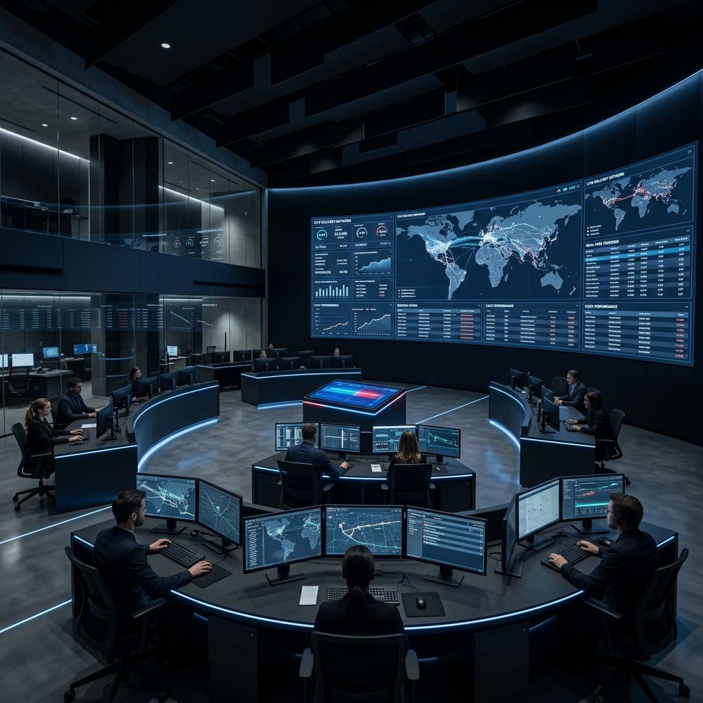 Logistics background